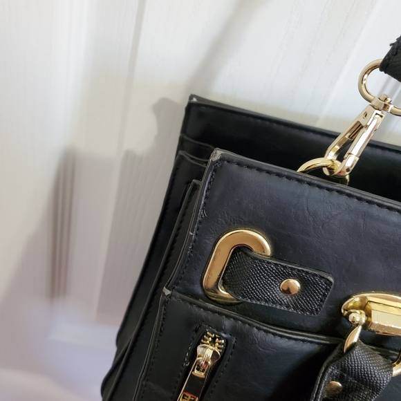 ⬇️ Ever New Faux Leather Satchel Crossbody Bag - Picture 13 of 14